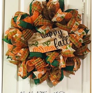 Happy Fall Wreath